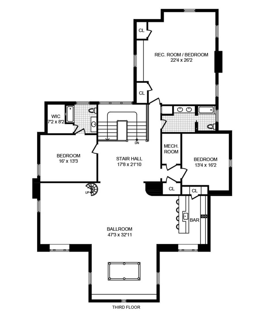 floorplan for 1305 albemarle road