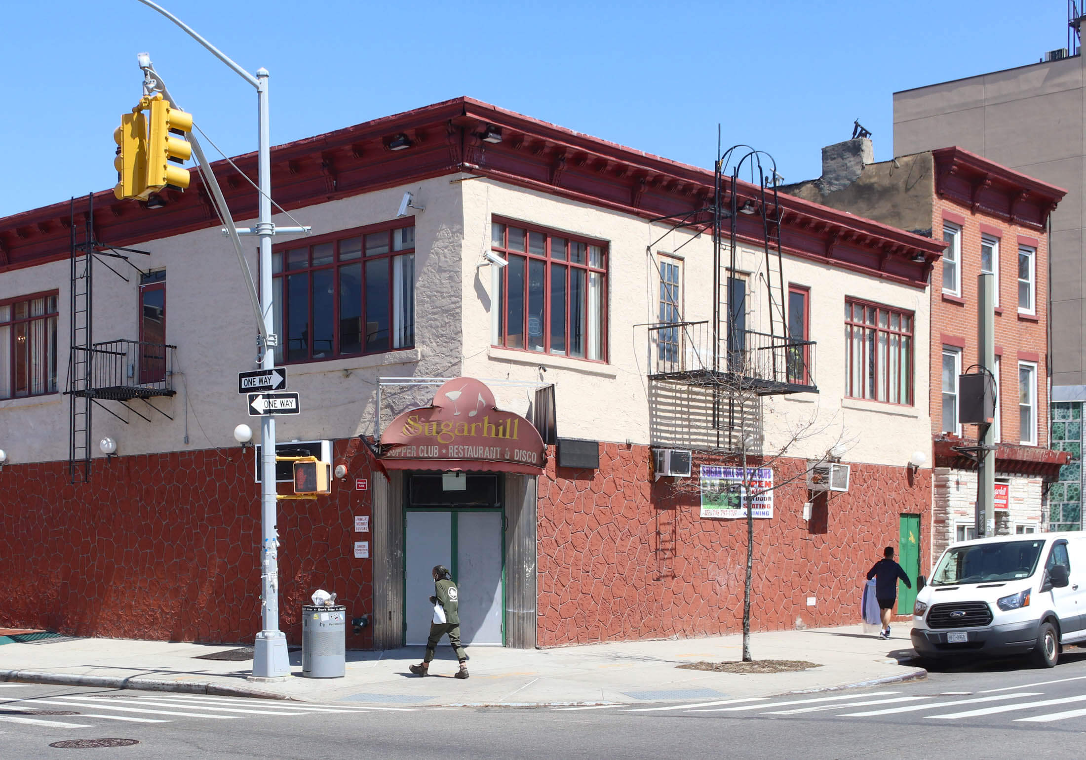 exterior of the Sugar Hill Supper Club