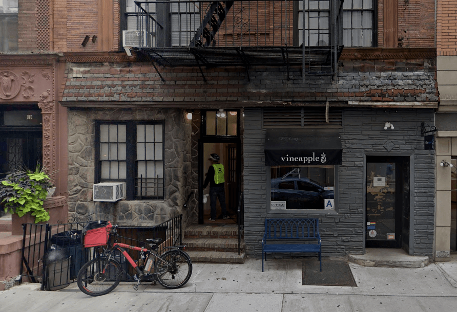 exterior of the restaurant