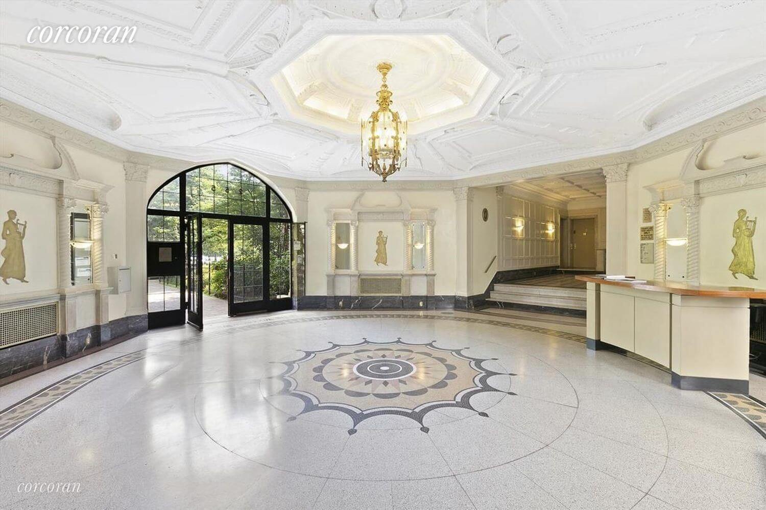 lobby of 255 eastern parkway