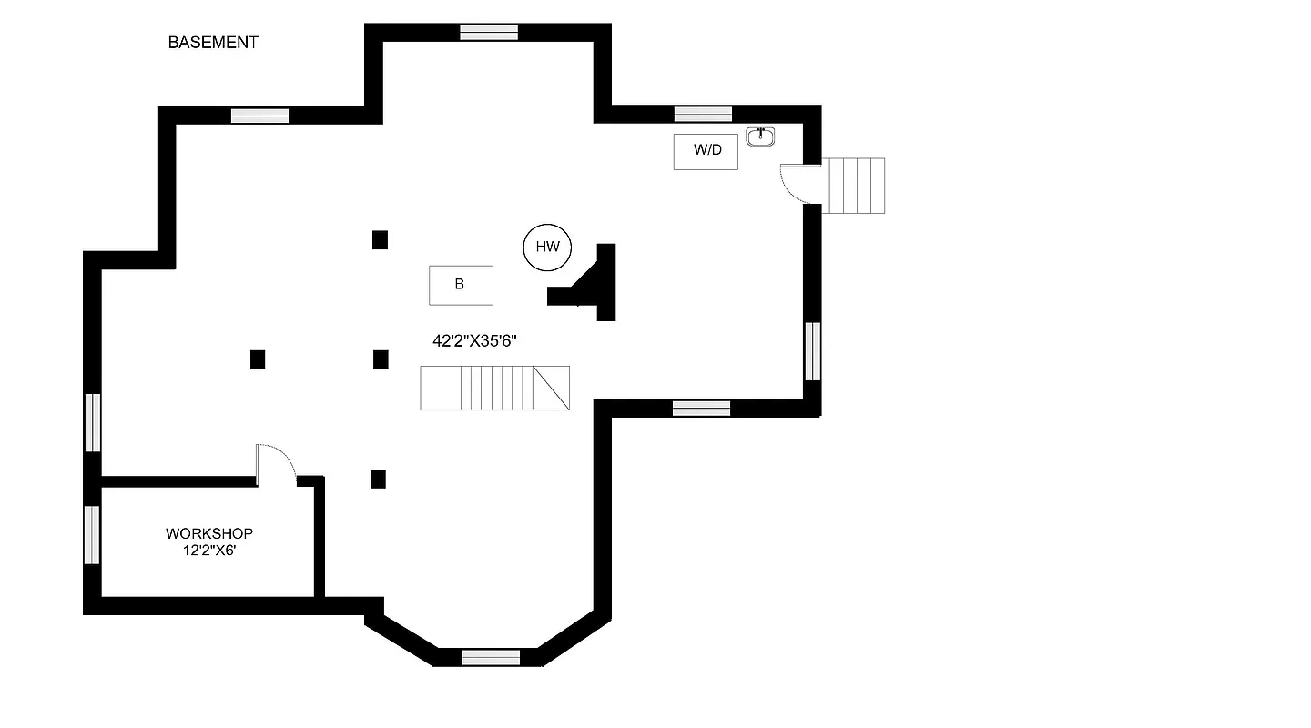 floorplan of 466 east 17th street