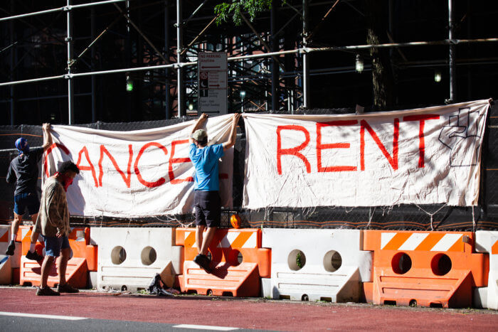 rent protest