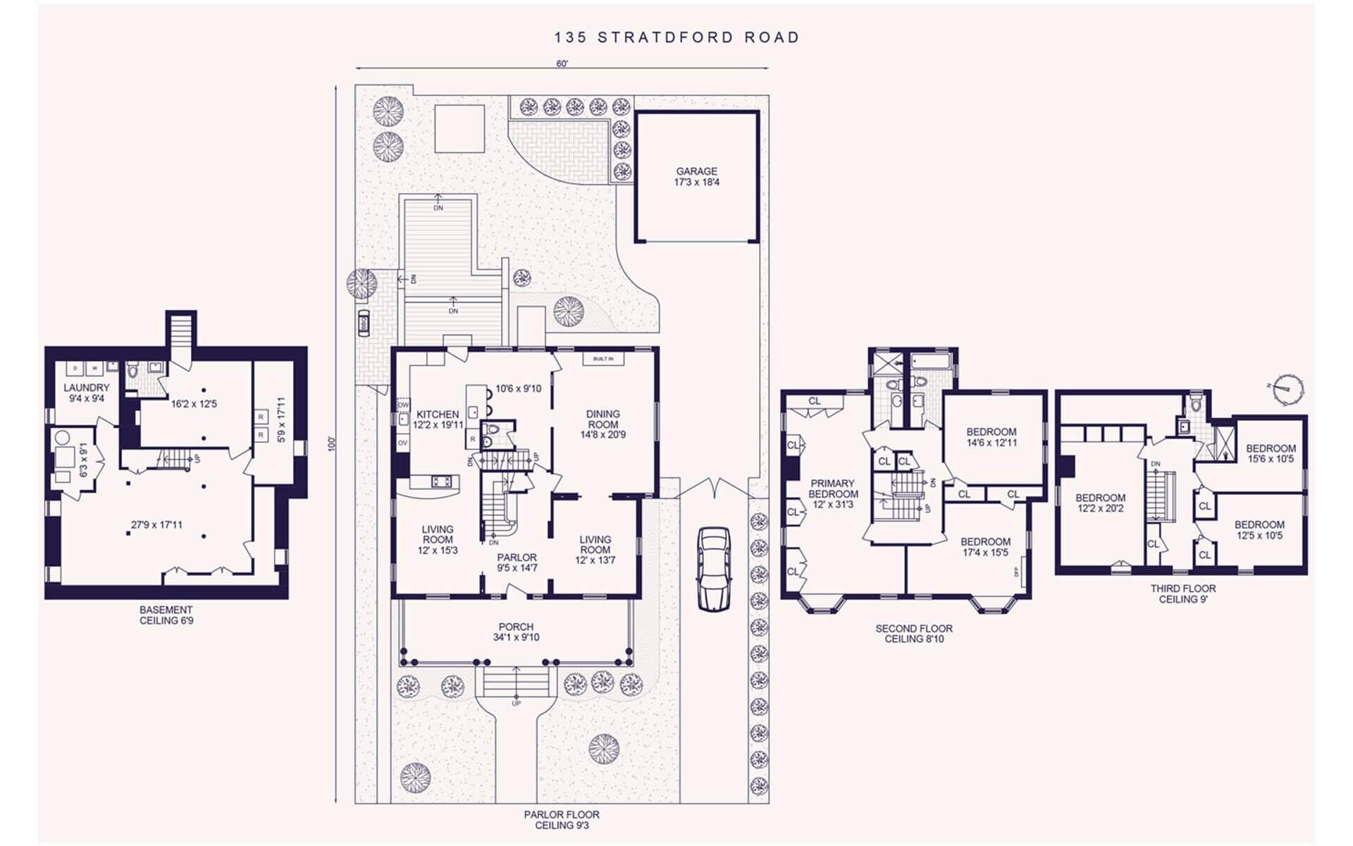 floorplan of 135 stratford road