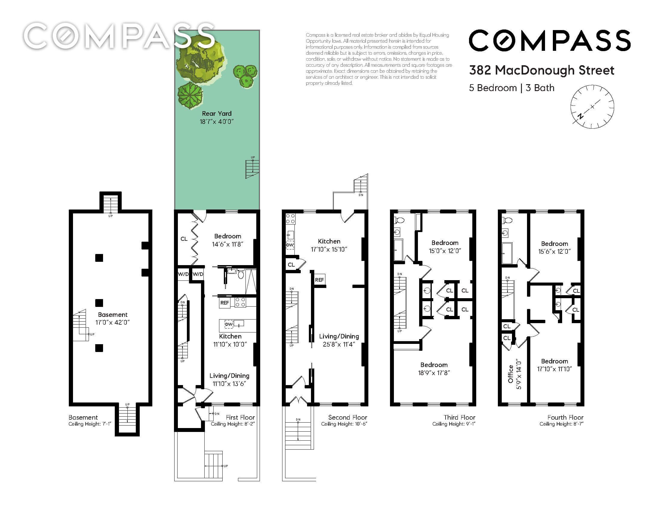 floorplan of 382 macdonough street