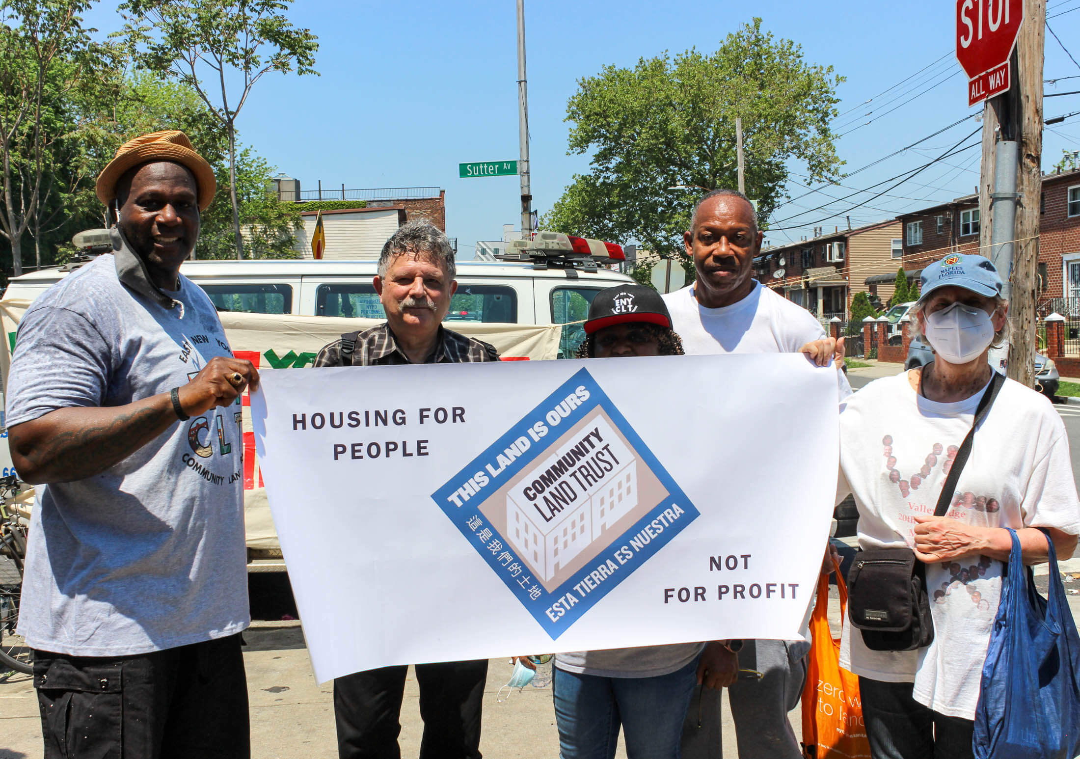 rally in east new york