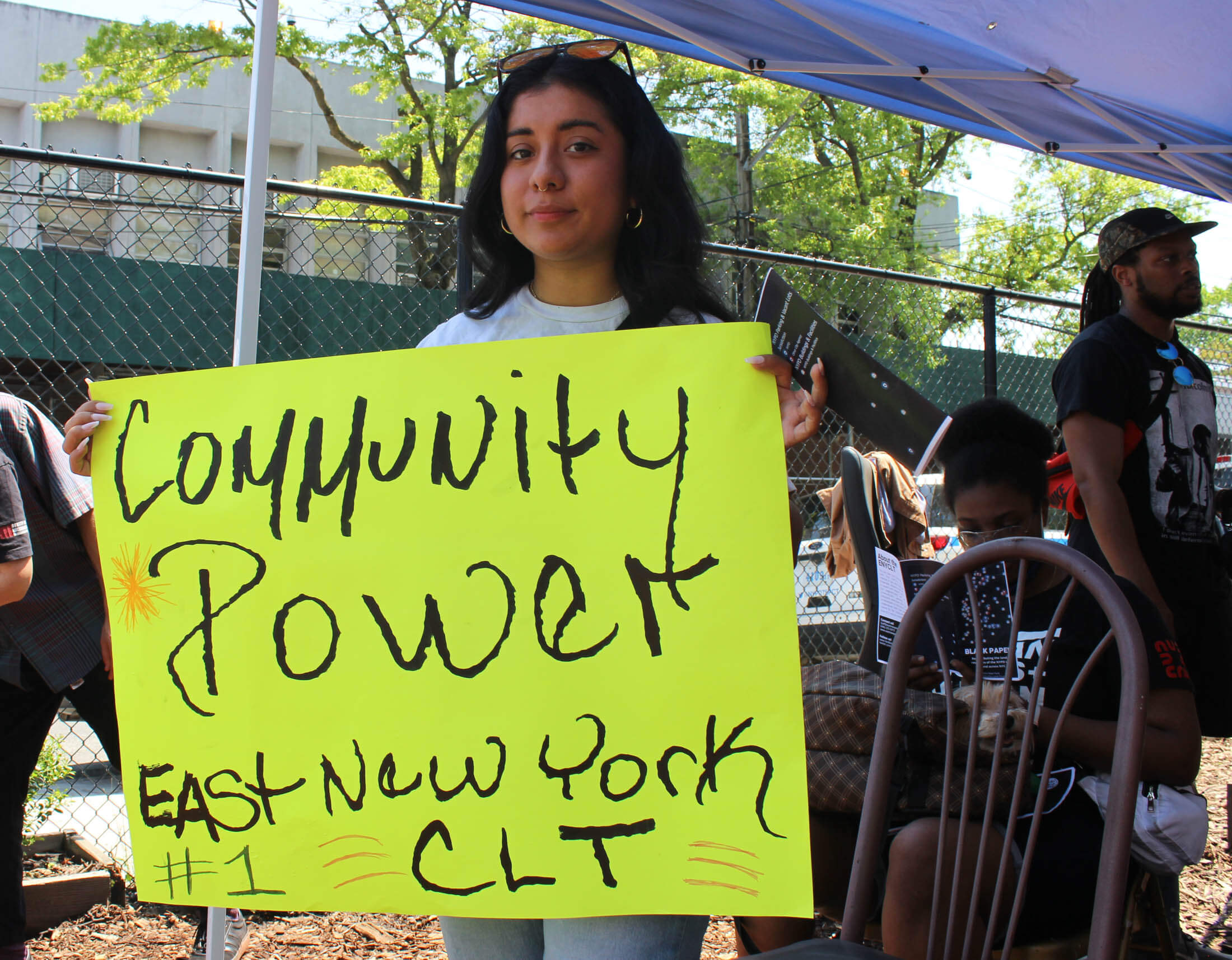 rally in east new york