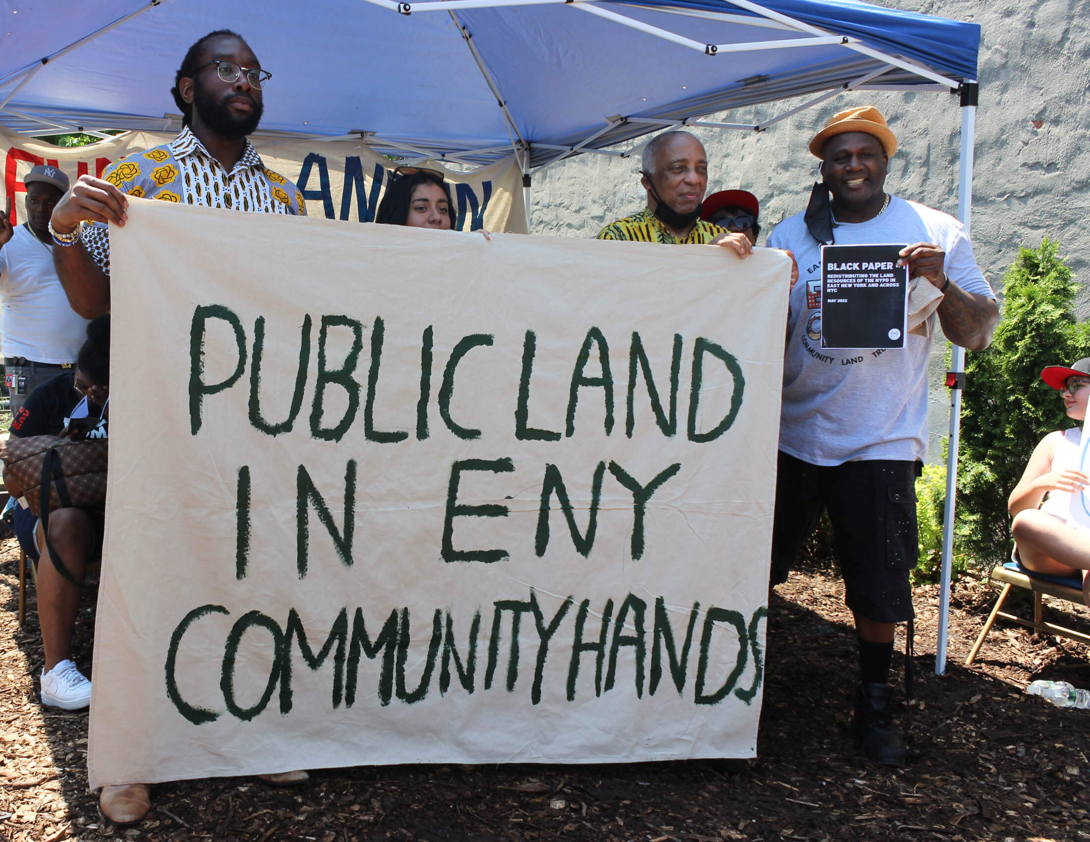 rally in east new york