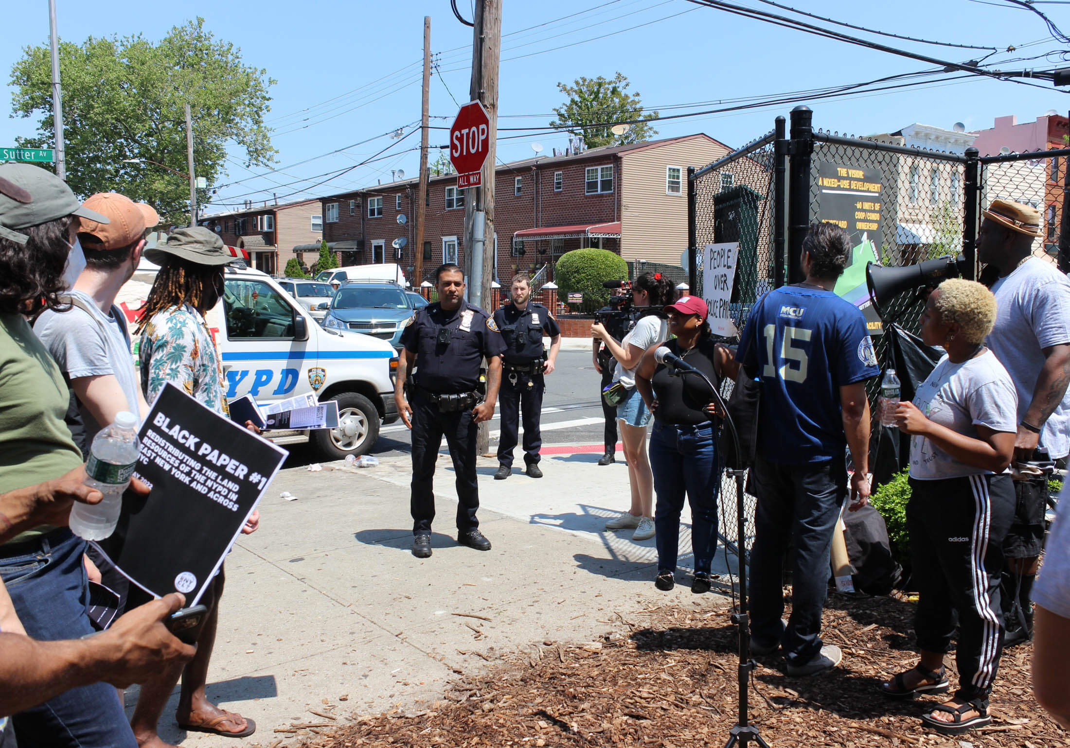 rally in east new york