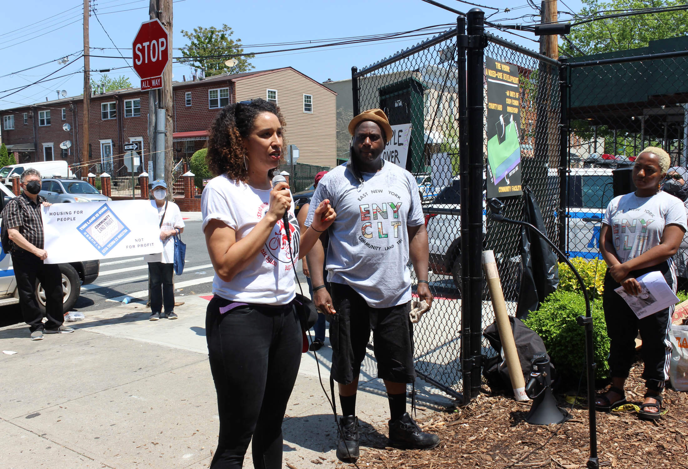 rally in east new york