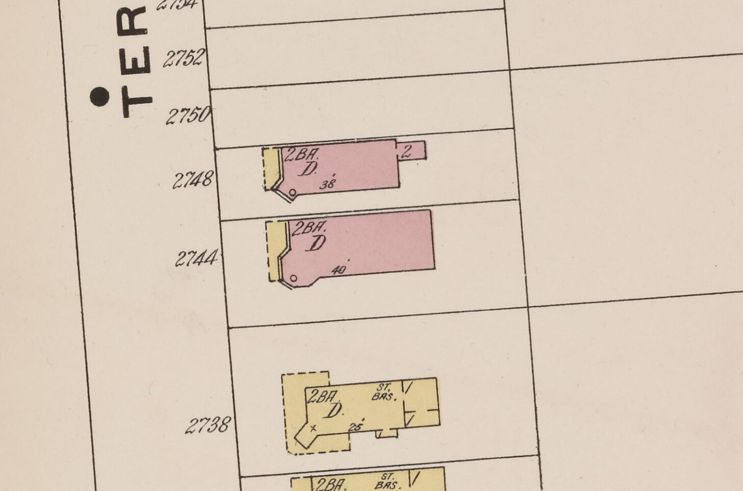 map of houses