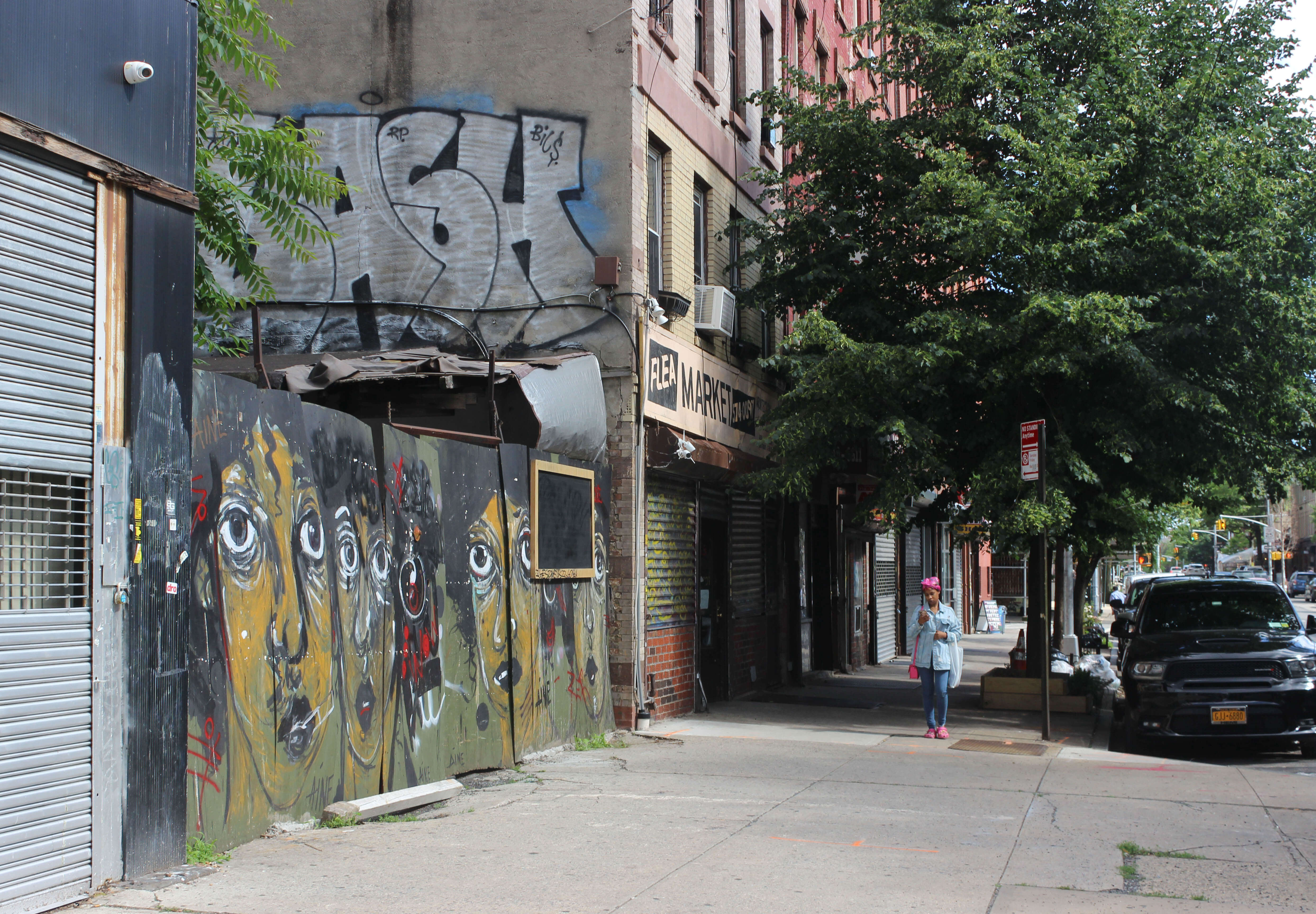 bed stuy street scene