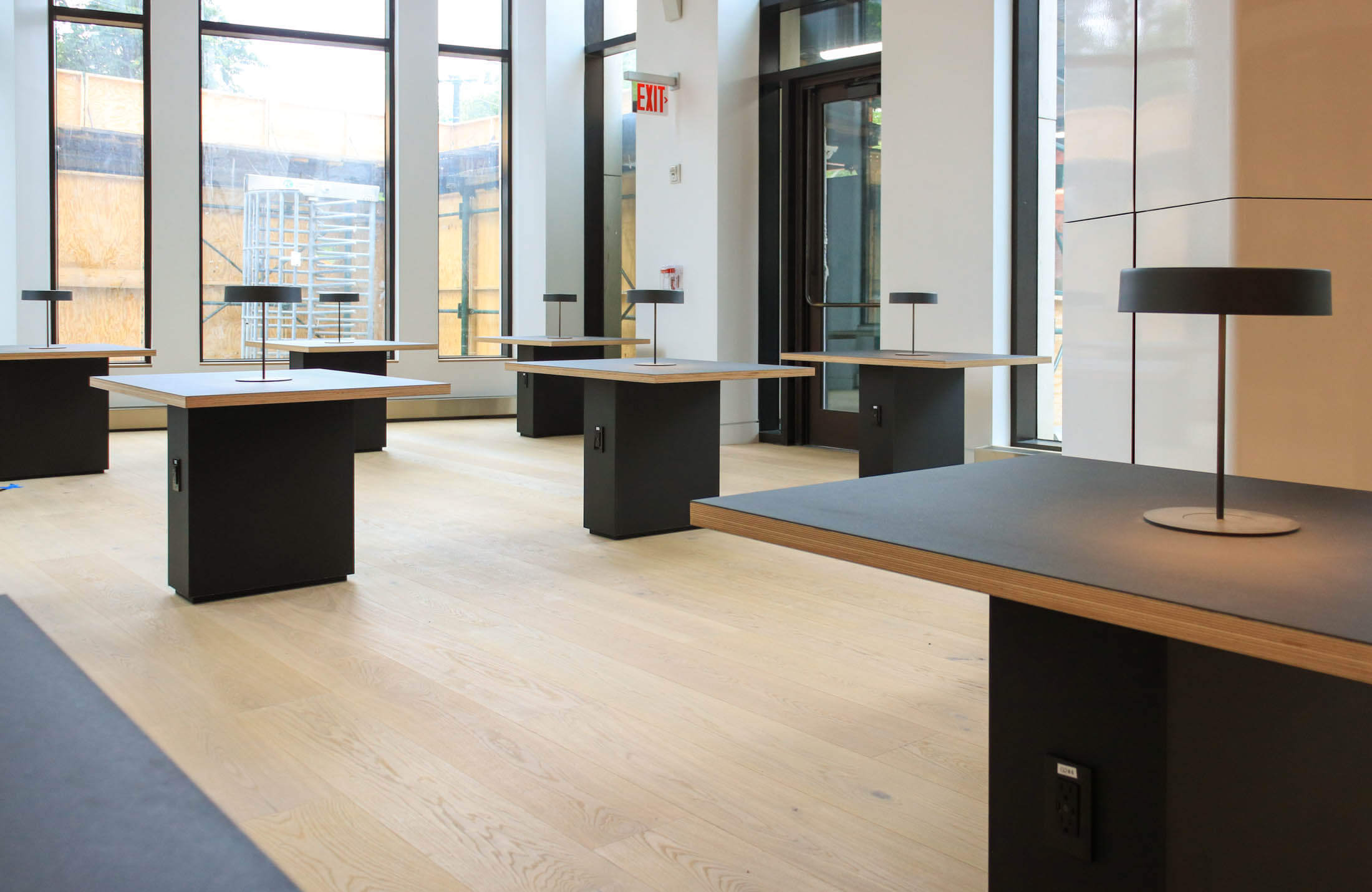 interior of brooklyn heights library