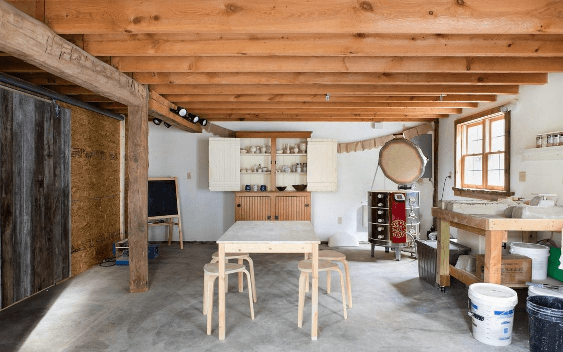 Interior of studio at 23 lovers lane chatham center