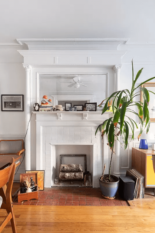 interior of garden apartment at 926 st marks