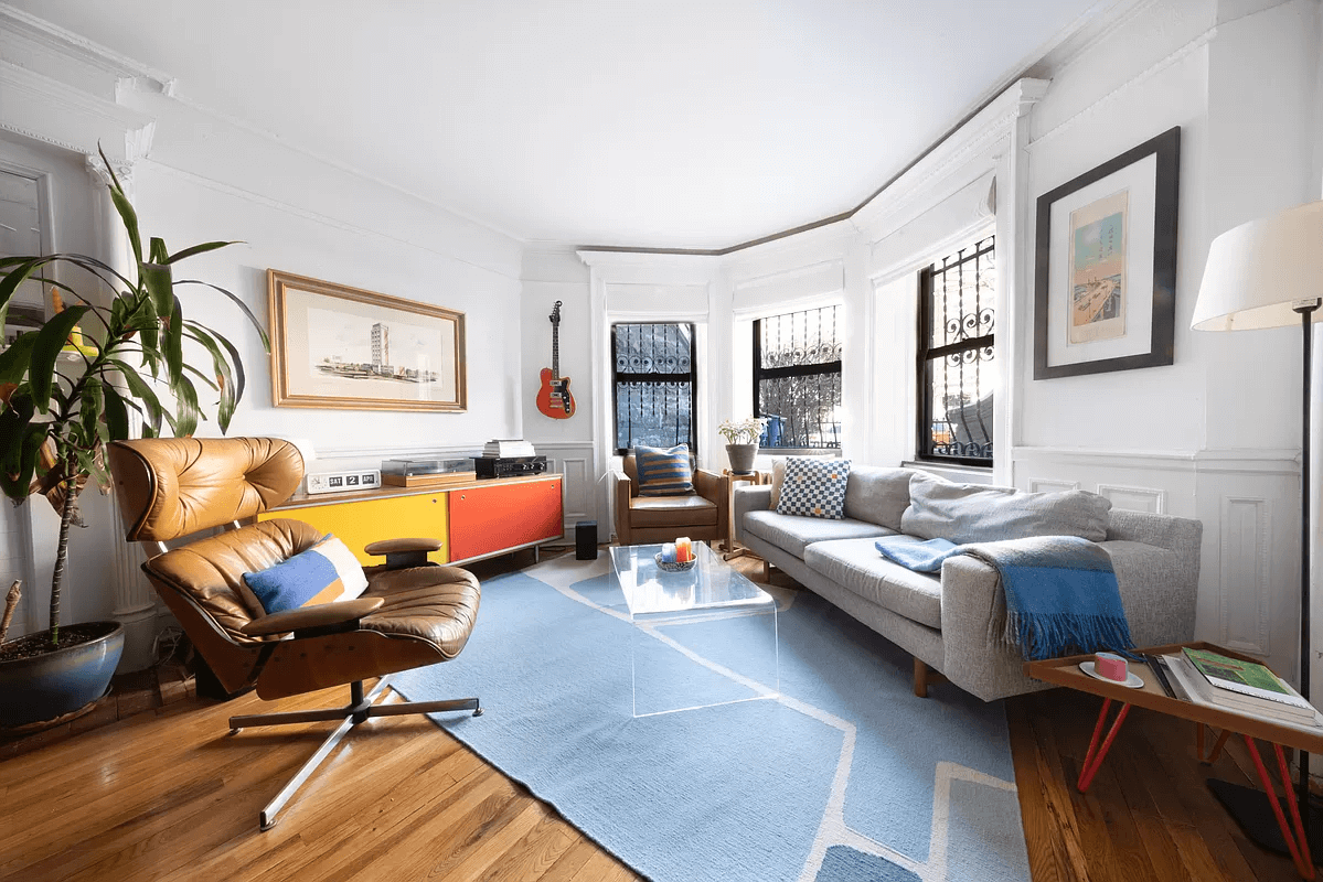 interior of garden apartment at 926 st marks