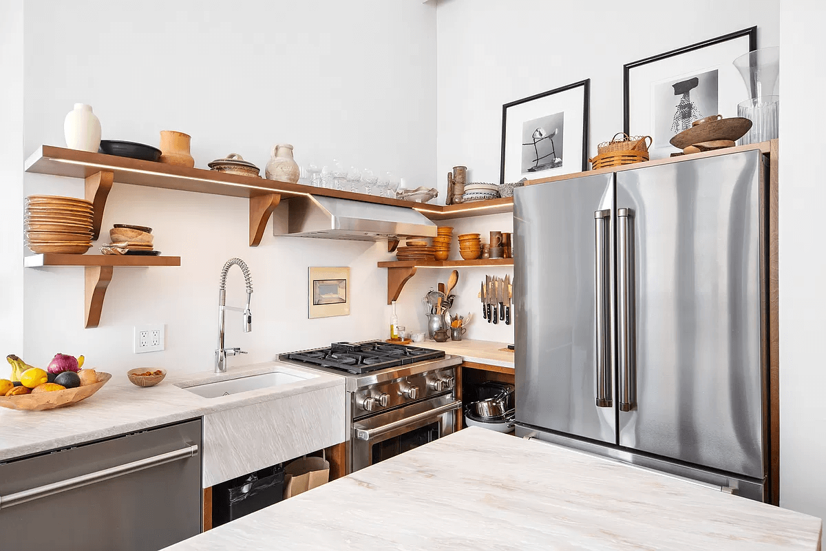 interior of apartment 10f at 96 schermerhorn street