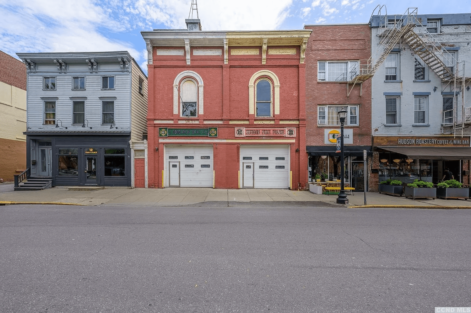 exterior of hudson firehouse