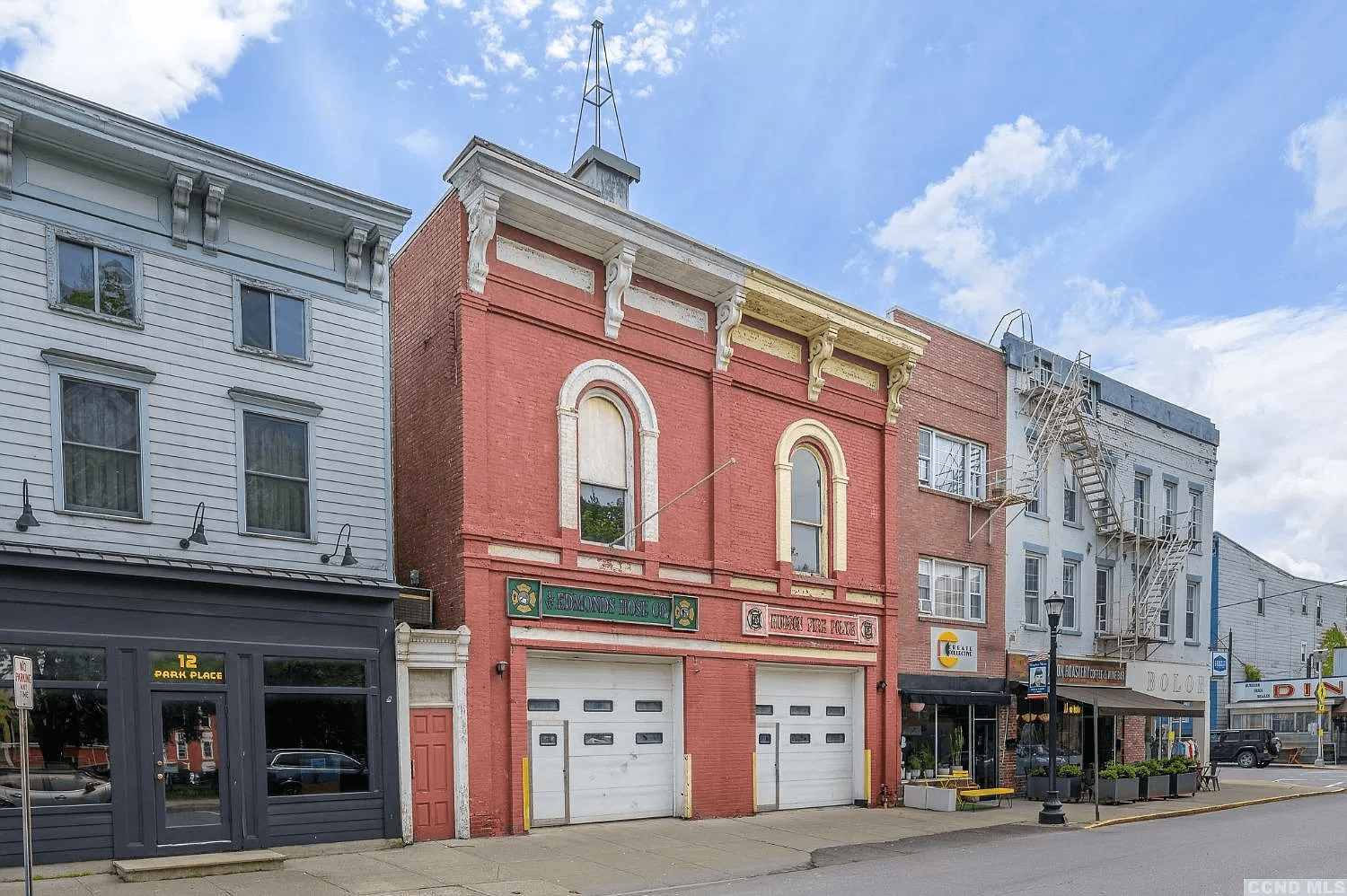 exterior of hudson firehouse