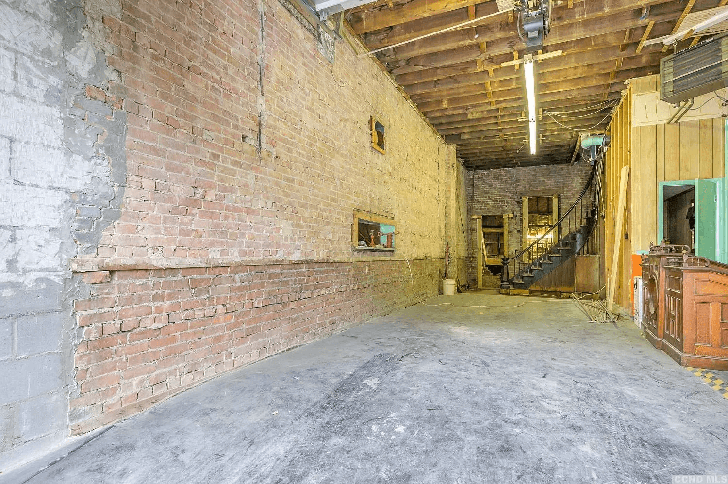 interior of hudson firehouse