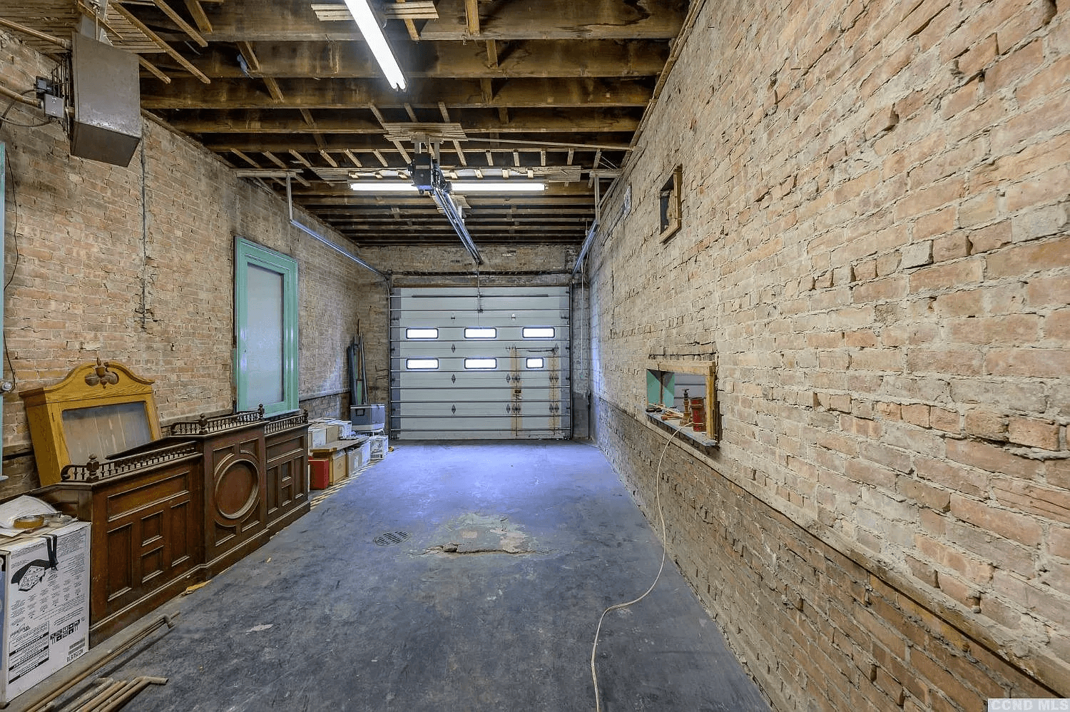 interior of hudson firehouse