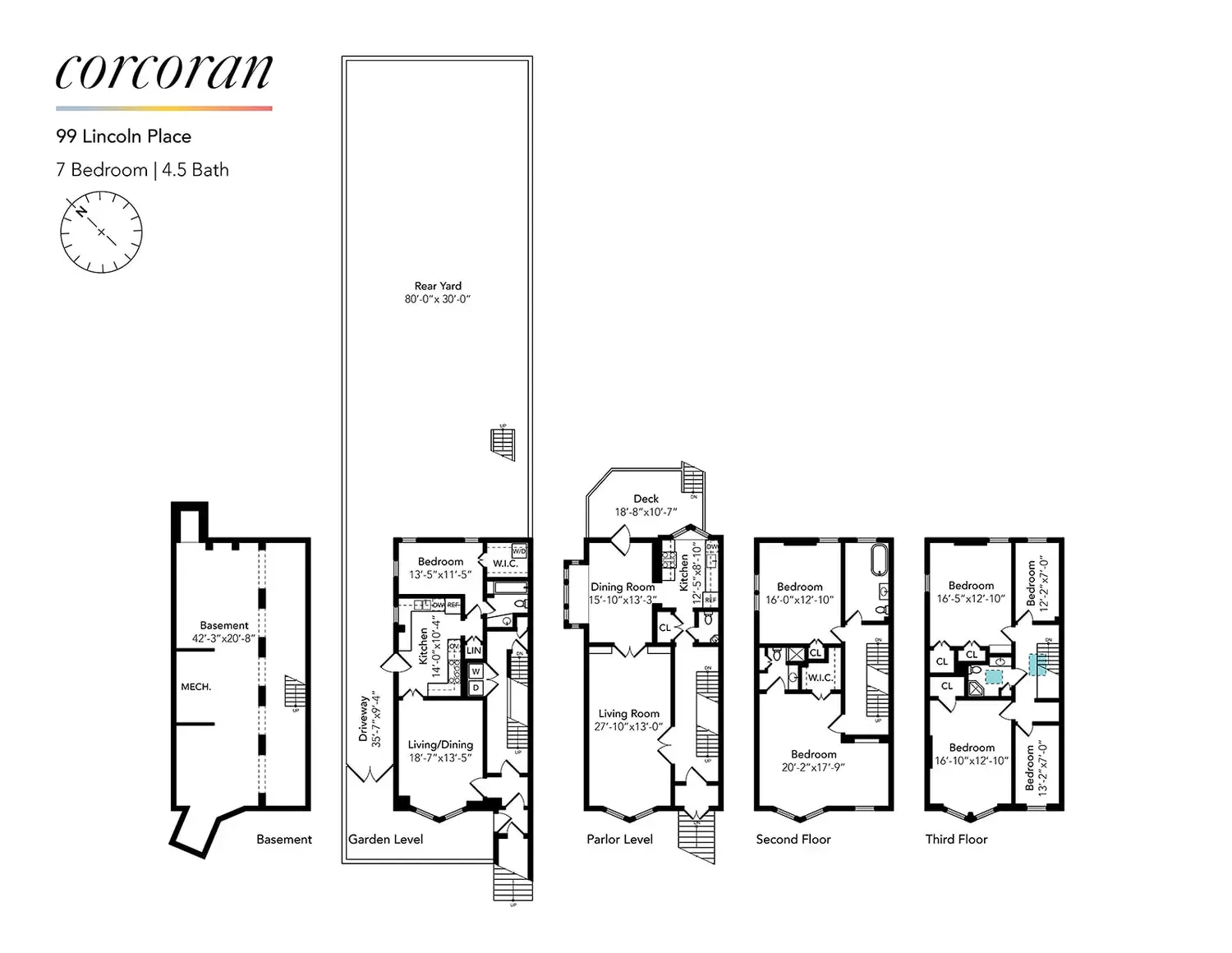 floorplan of 99 lincoln place