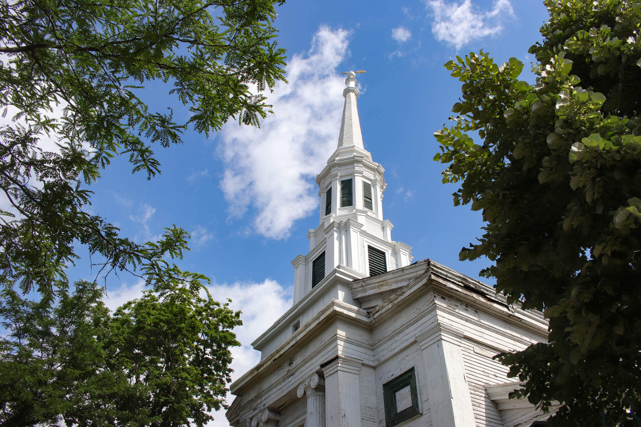 Steeple Restoration at Two Historic Churches - Traditional Building