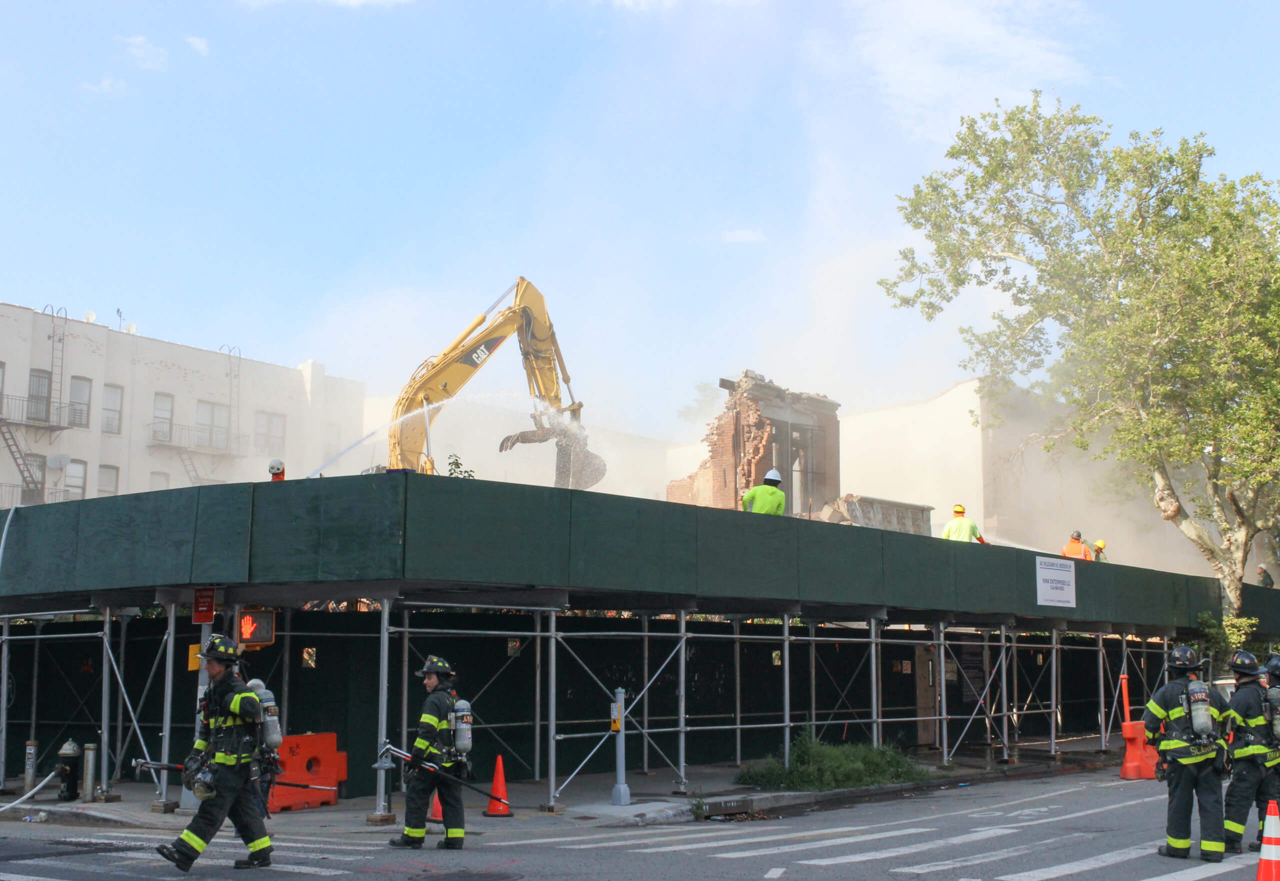 demolition at 441 Willoughby Avenue