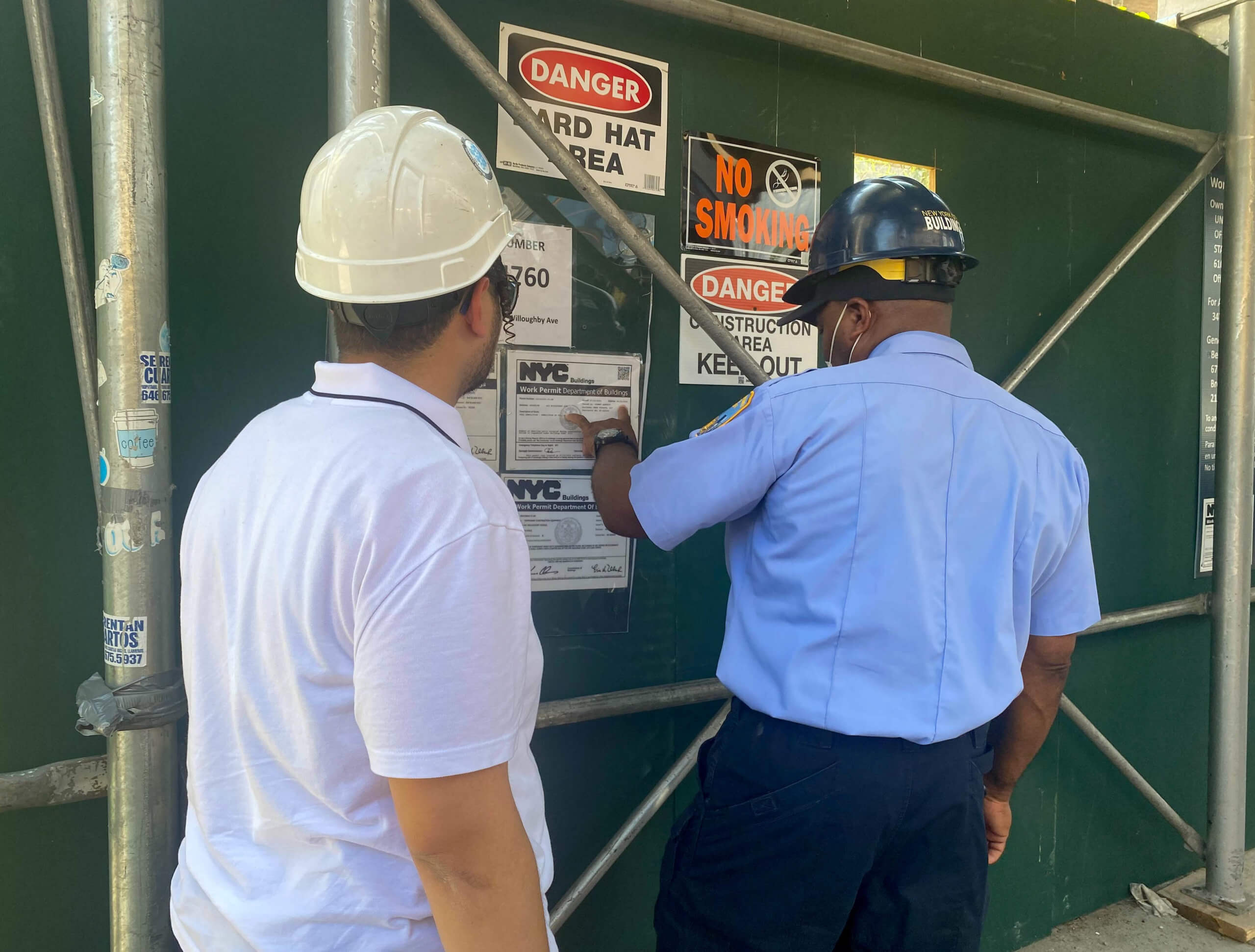 dob inspecting demolition permits