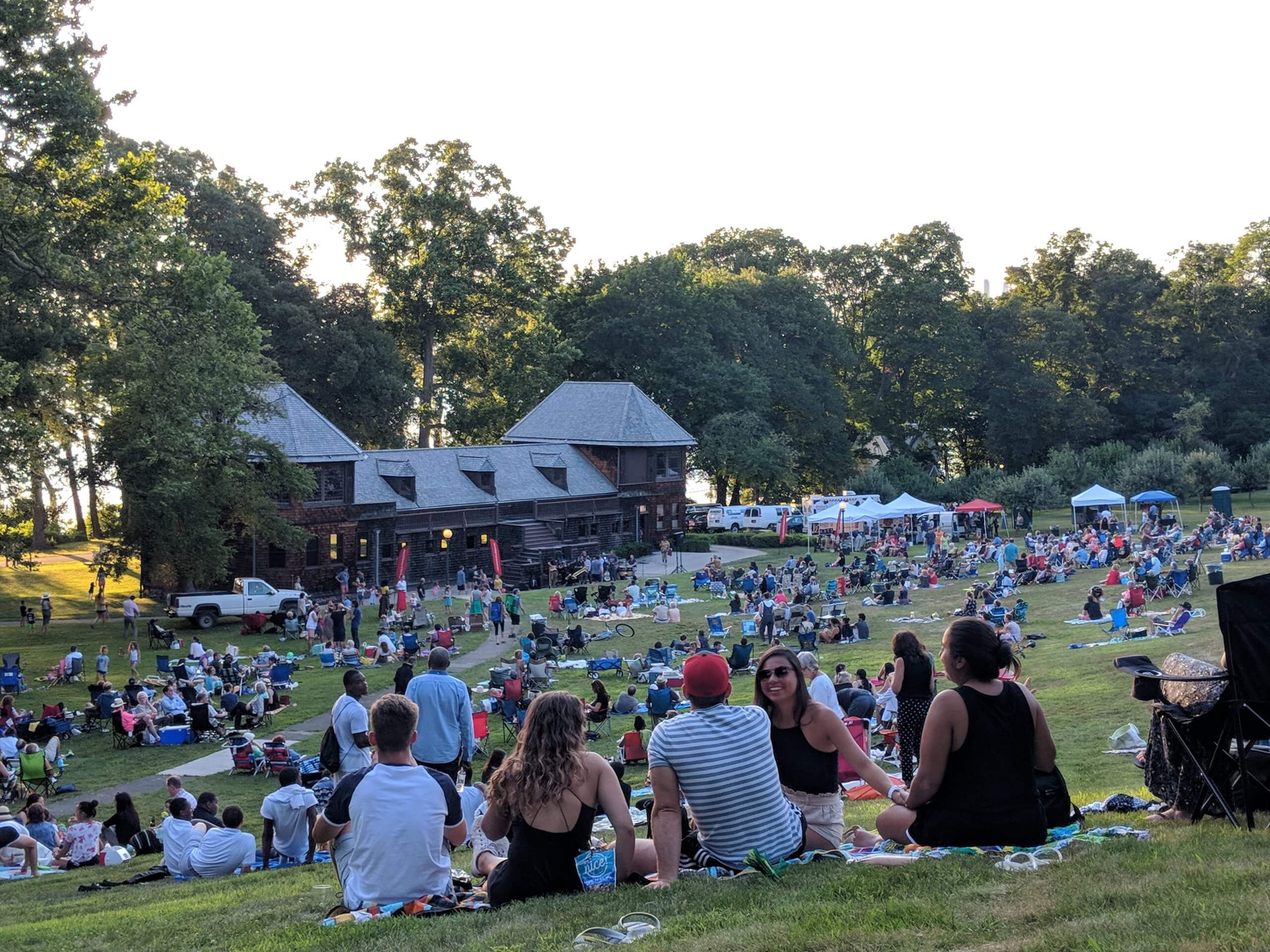 a jazz concert at lyndhurst