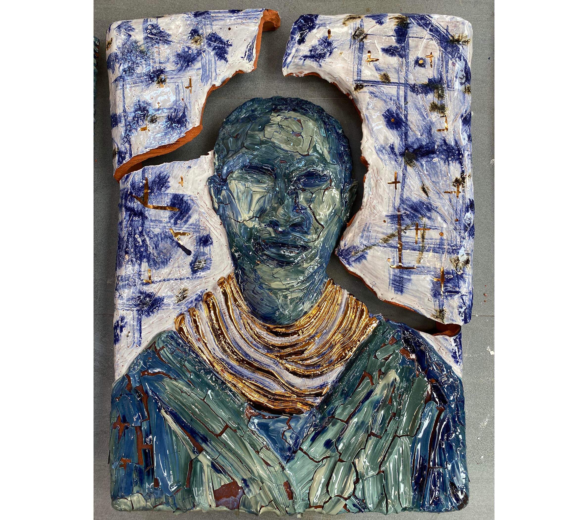 malene barnett tile portrait