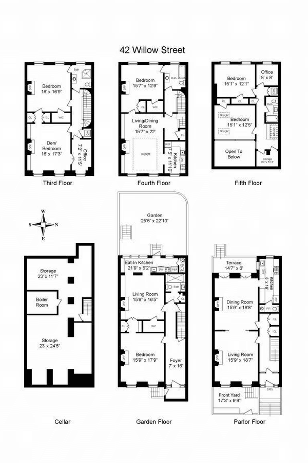 floorplan of 42 willow street