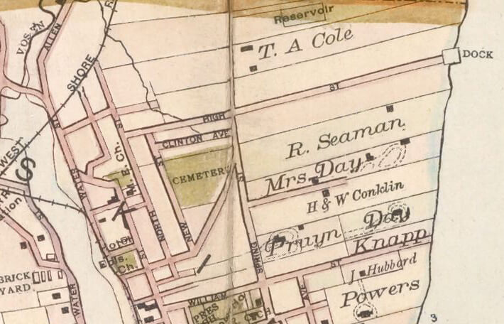 1891 map of catskill