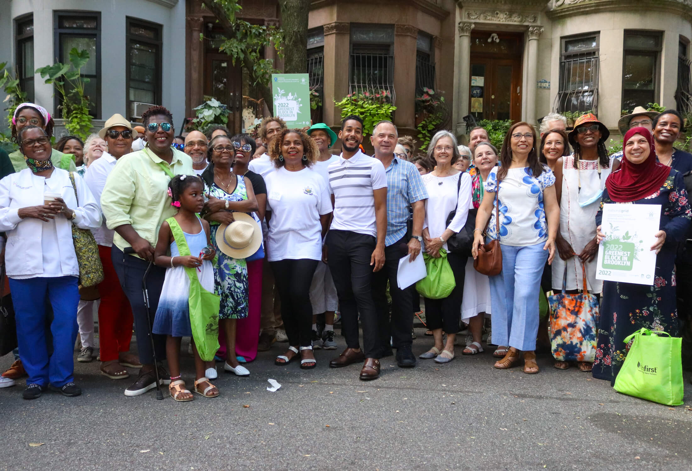 Crown Heights Block on Lincoln Place Takes Top Prize in Greenest Block in Brooklyn Contest