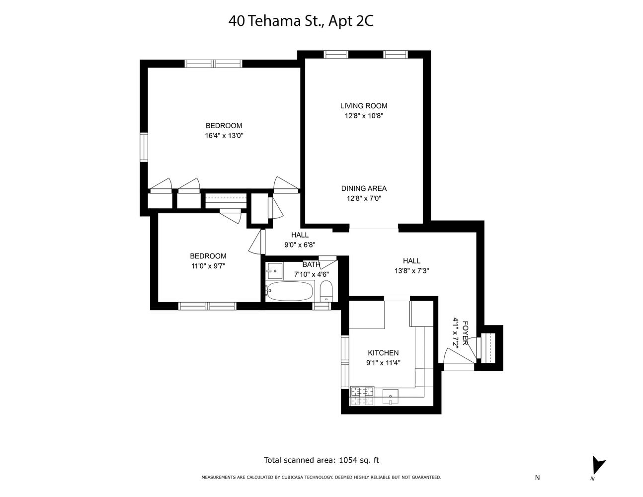 kensington brooklyn apt for sale 40 tehama street 2 c interior