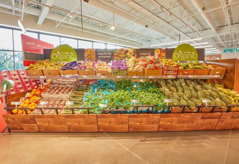 interior of grocery store