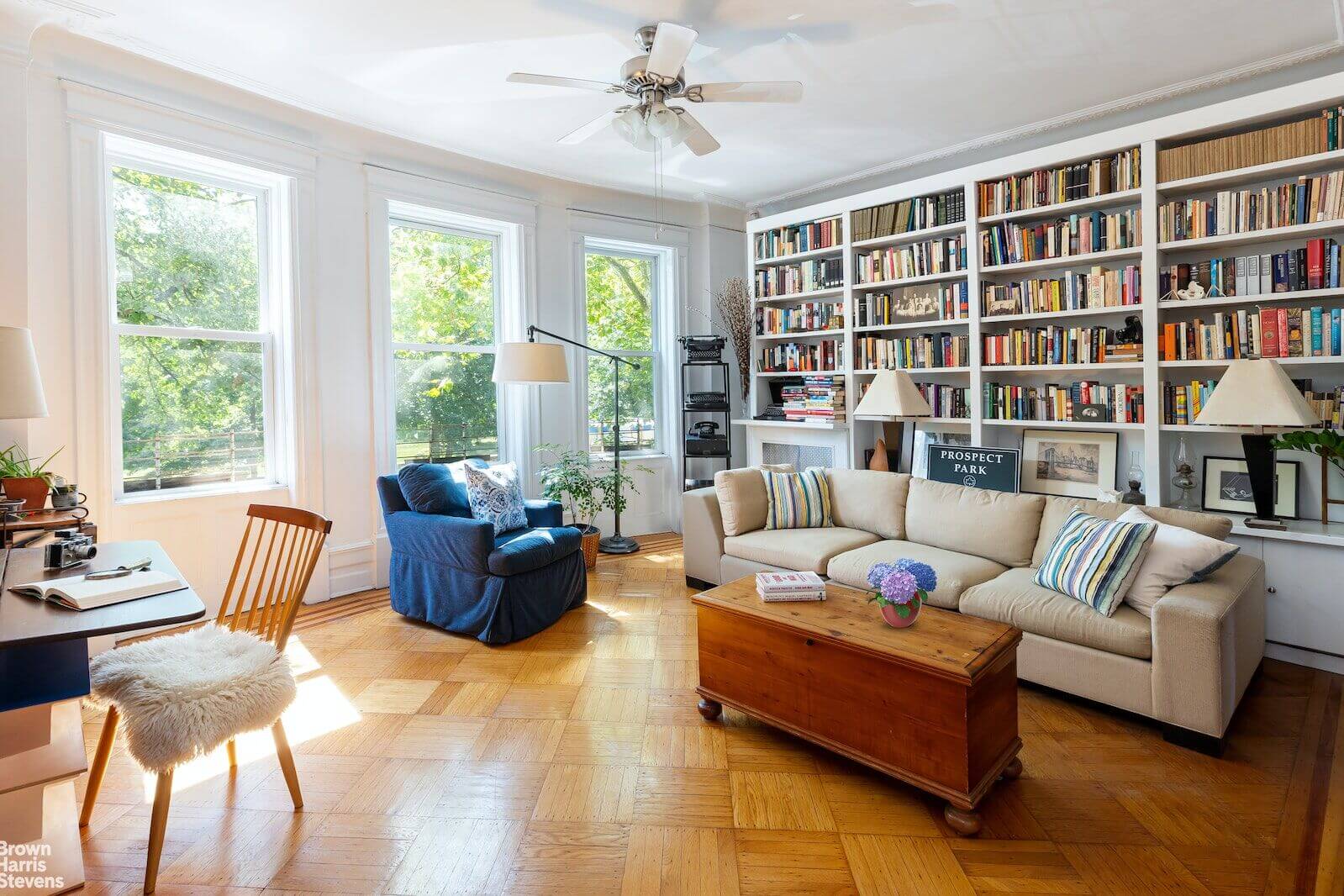 interior of unit 2l at 86 prospect park west