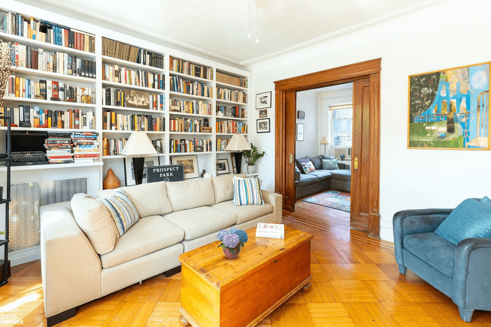 interior of unit 2l at 86 prospect park west