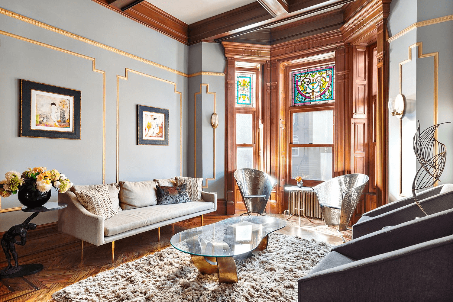 'crooklyn' house interior of 7 arlington place