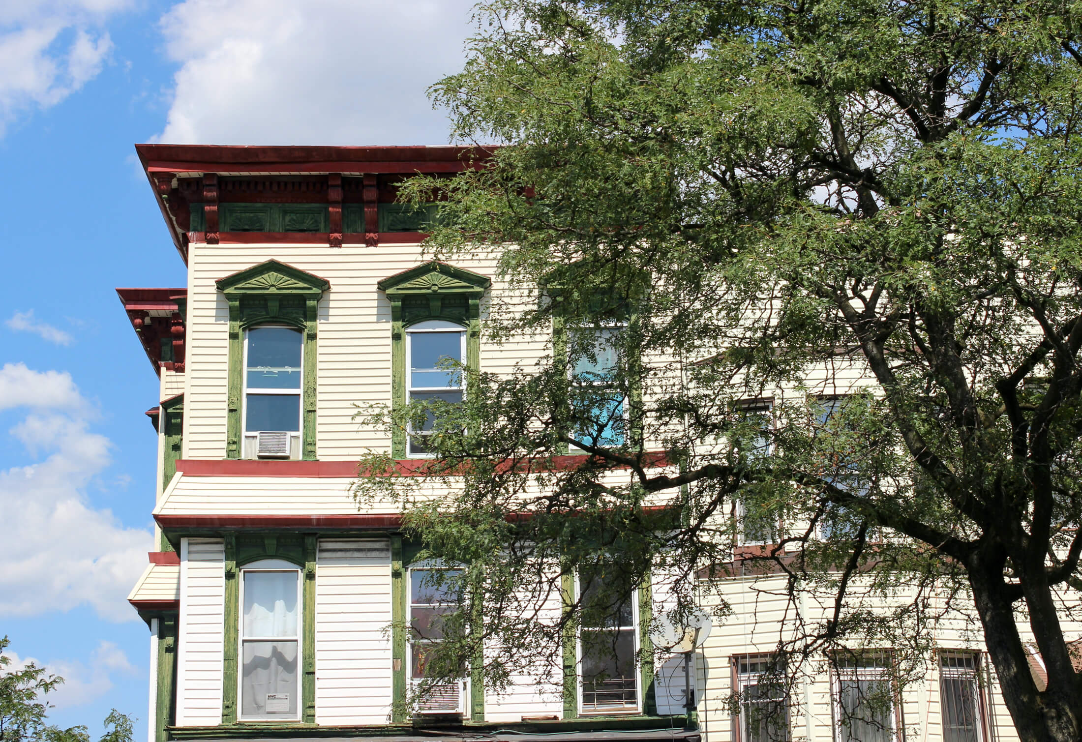 exterior of bushwick building