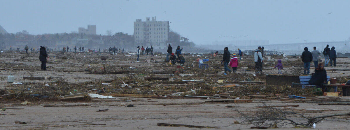 hurricane sandy in coney island