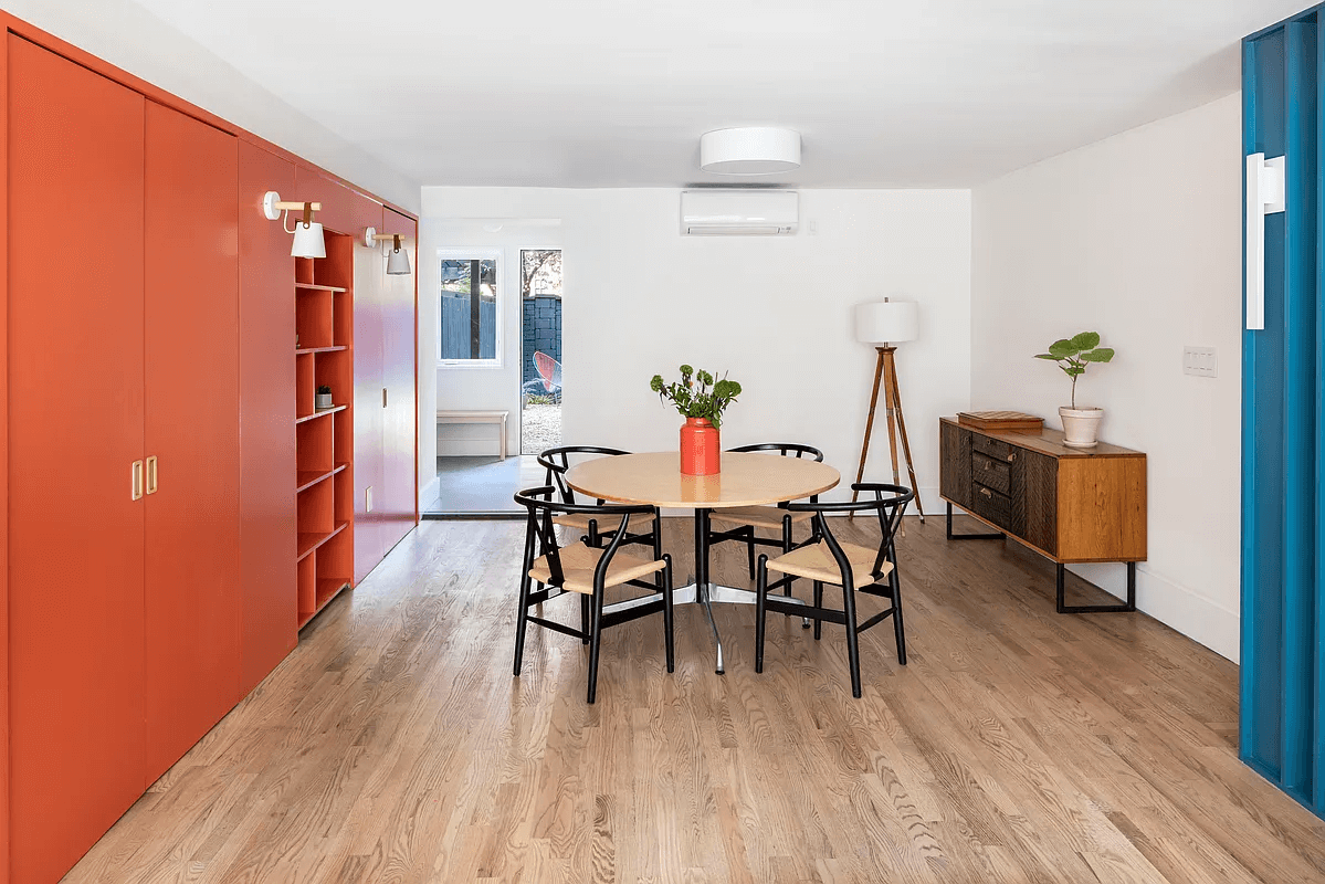 park slope garden level living room