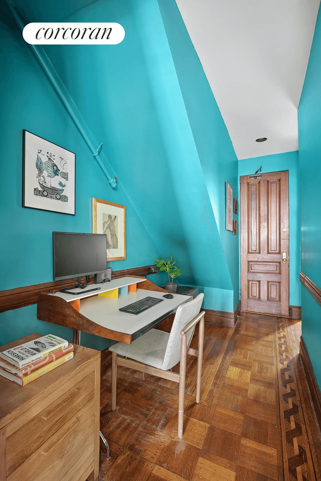 interior of unit 2 at 495 1st street in park slope brooklyn