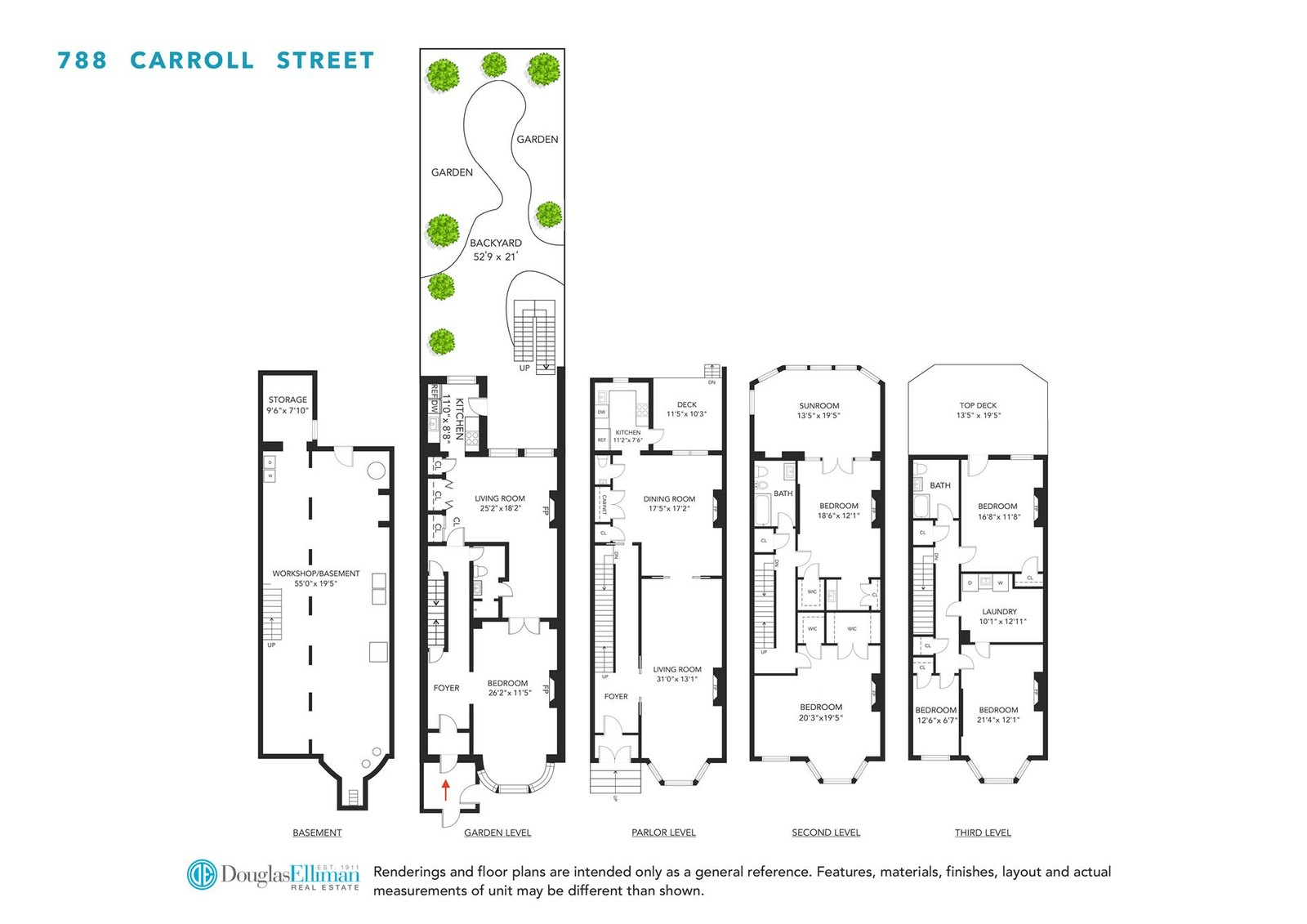 floorplan of 788 carroll street
