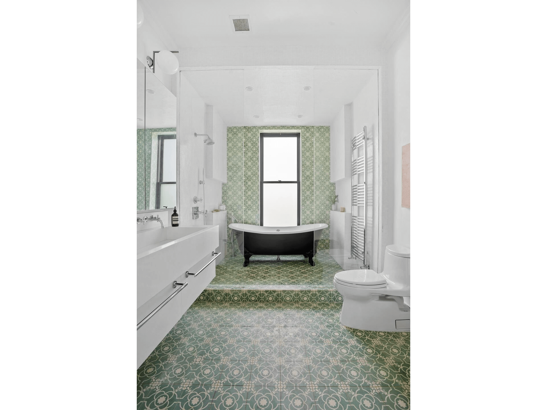 interior of 857 carroll street in park slope