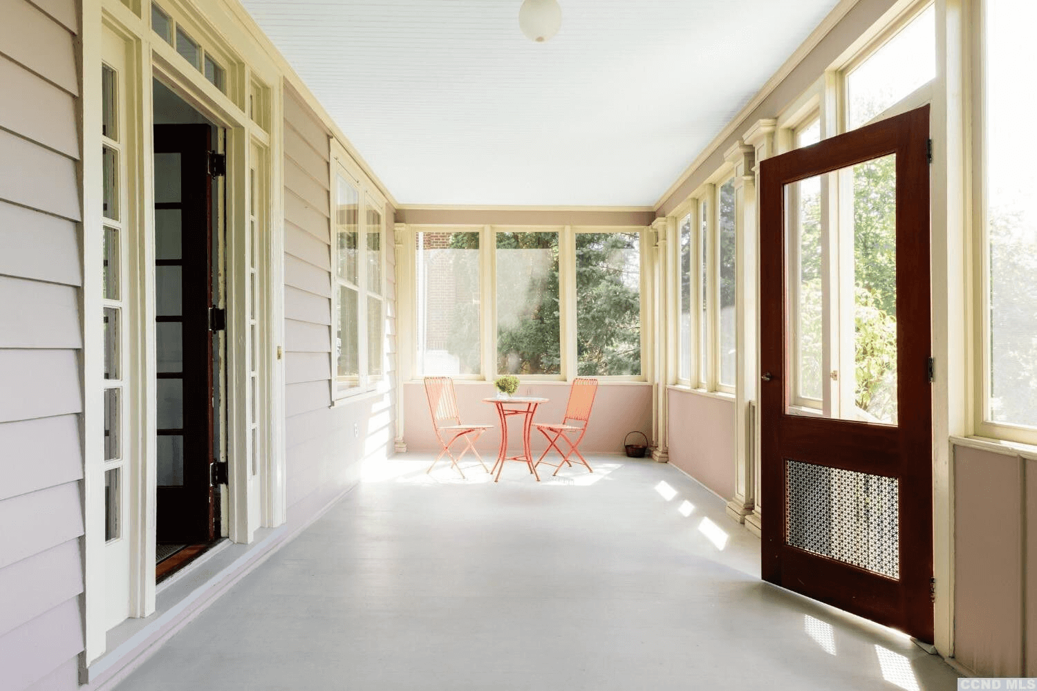 porch of 7 rectory lane stuyvesant ny columbia county