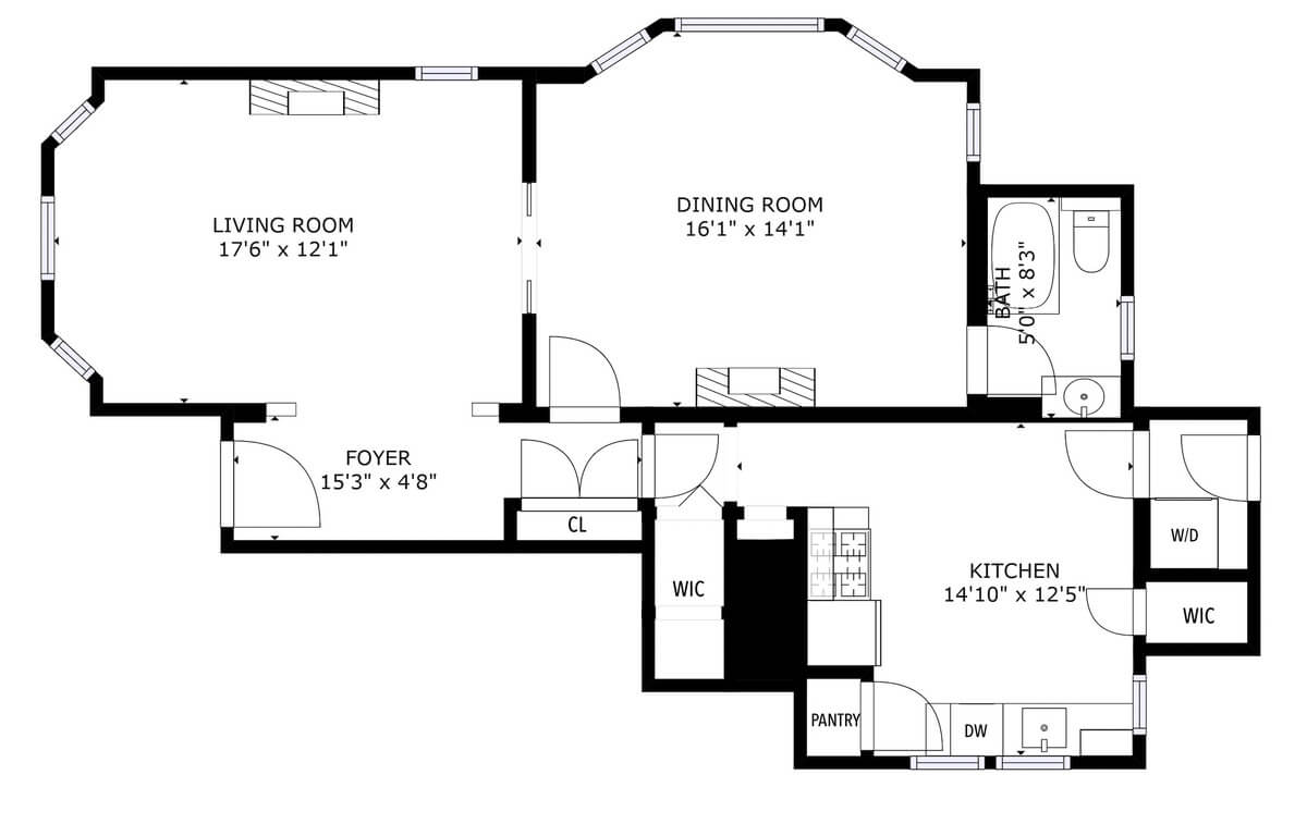 floor plan for 512 westminster road