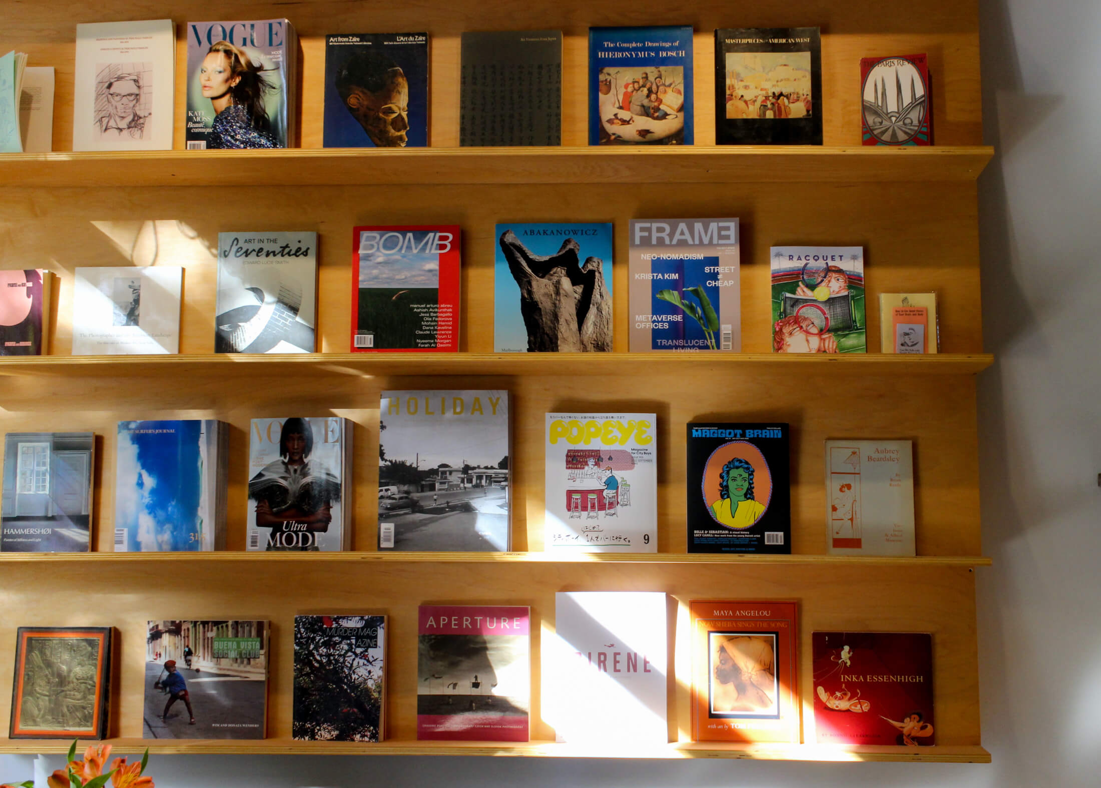 inside of dear friends books 343 tompkins avenue