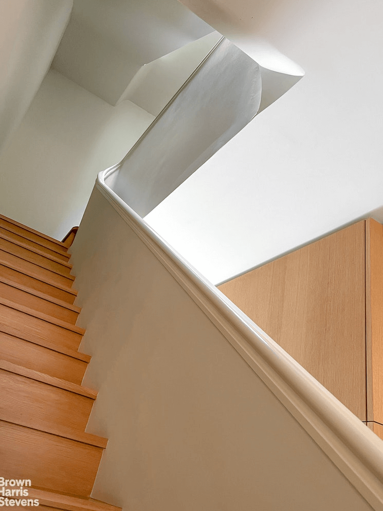 stair in the interior of 168 bergen street