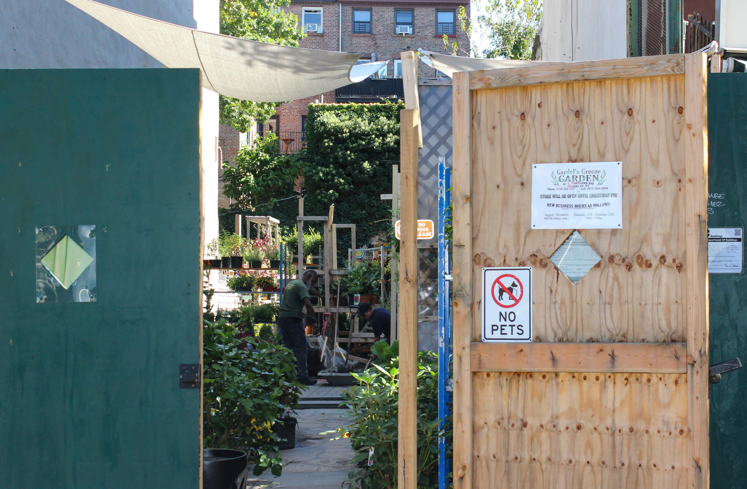 gardel's garden in fort greene brooklyn