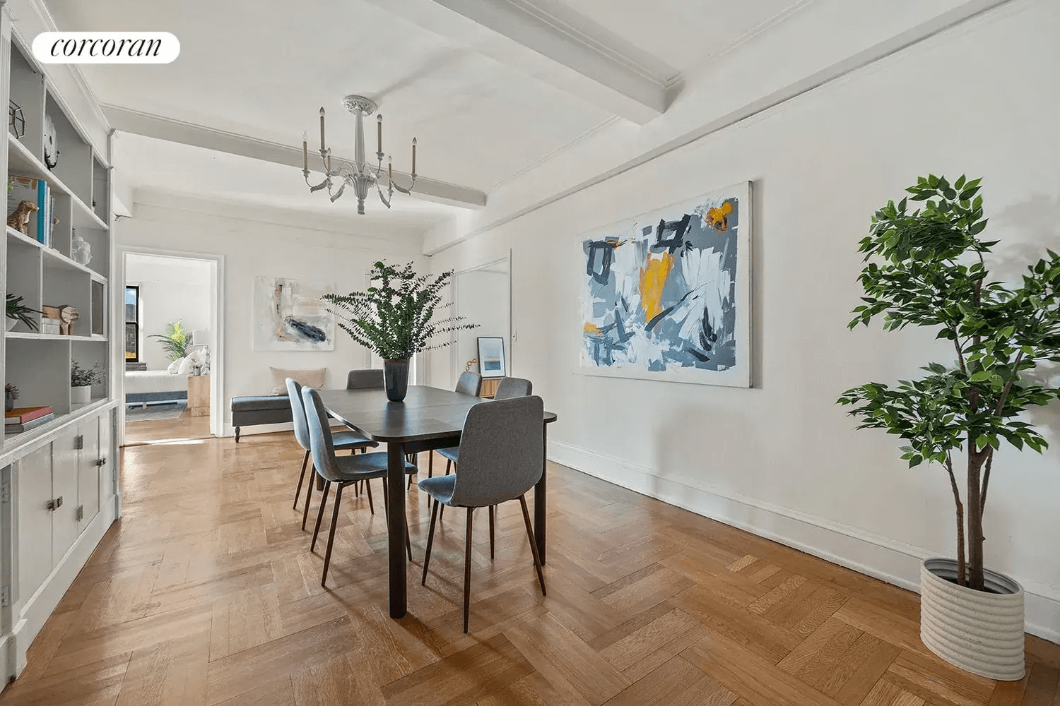 park slope apartment foyer of apt 8b in 9 prospect park west